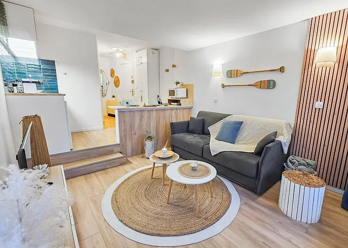 Ocea Marina Vue Refait A Neuf Avec Parking Privatif Lejlighed *