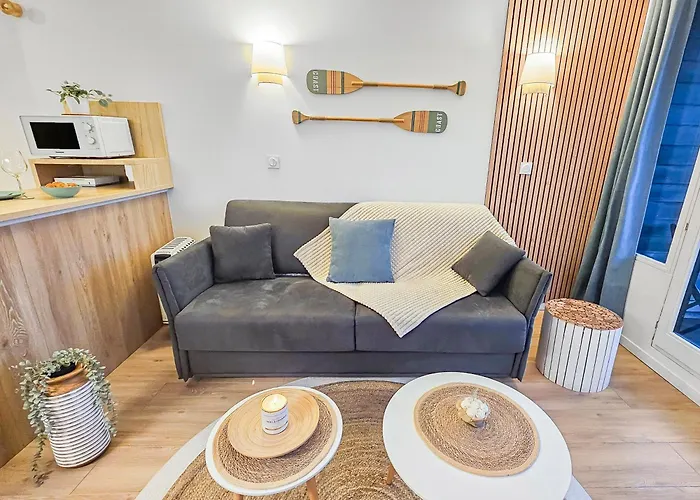 Ocea Marina Vue Refait A Neuf Avec Parking Privatif