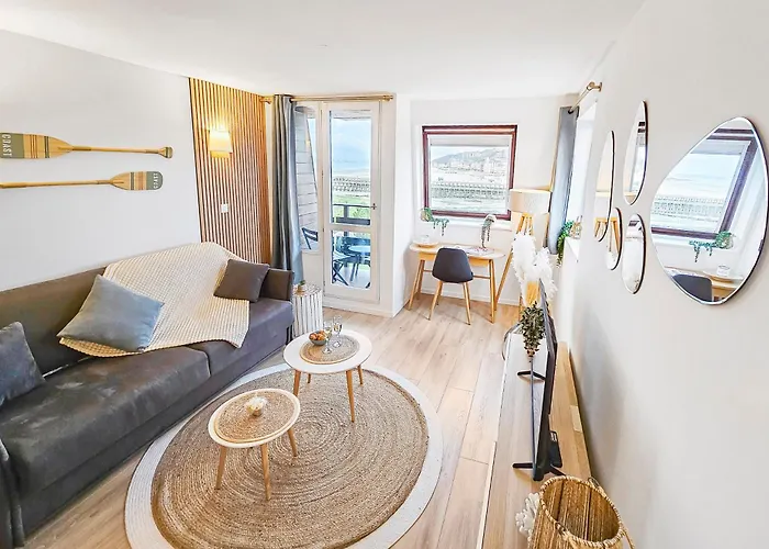 Lejlighed Ocea Marina Vue Refait A Neuf Avec Parking Privatif *