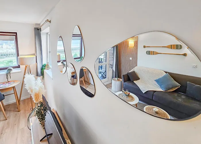 Ocea Marina Vue Refait A Neuf Avec Parking Privatif * Deauville