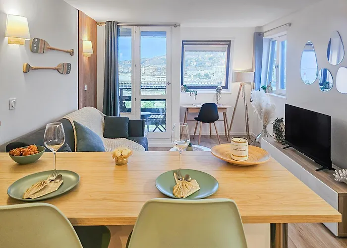 Apartment Ocea Marina Vue Refait A Neuf Avec Parking Privatif *